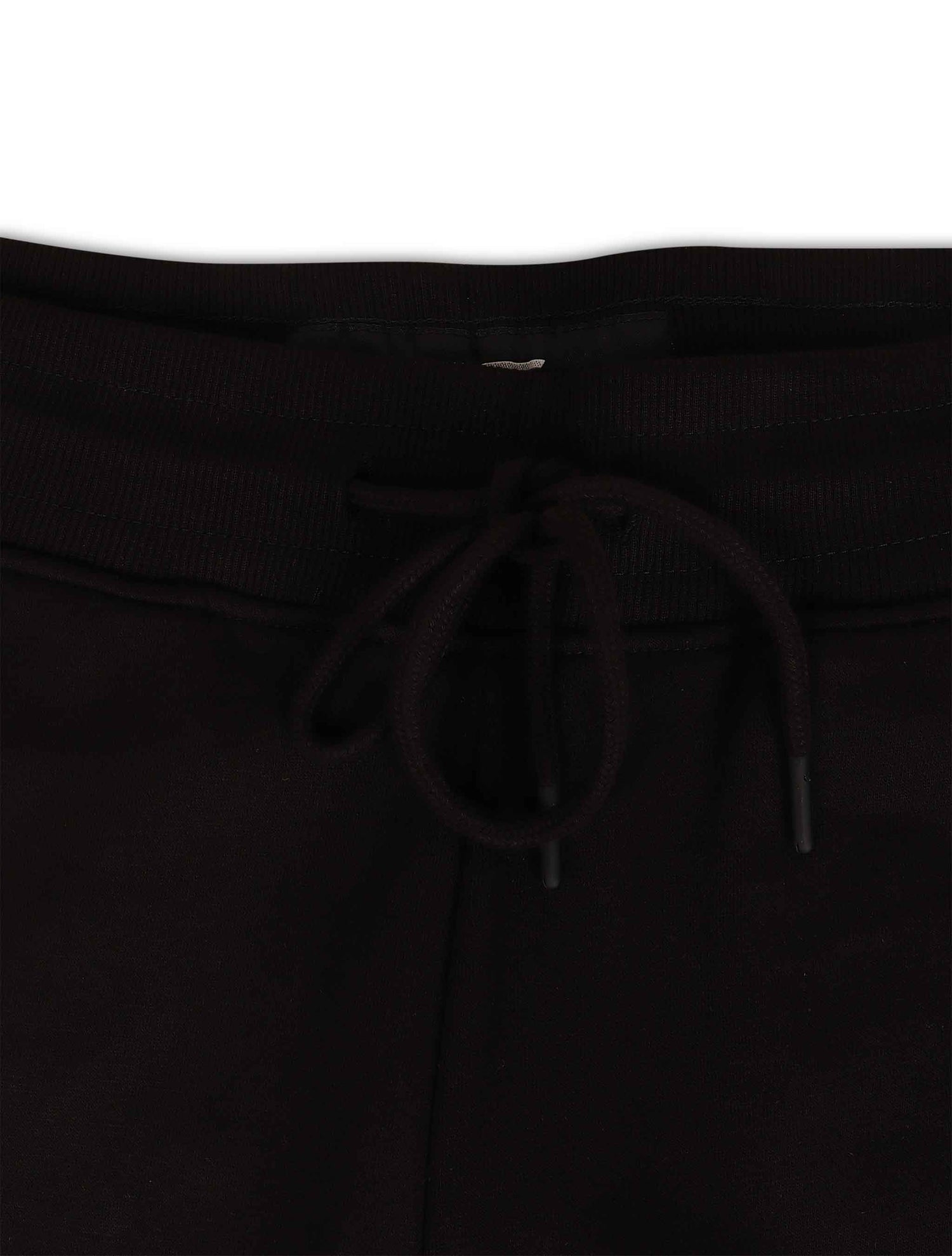 Jordan Craig Fleece Stacked Joggers - Black by Denim Exchange