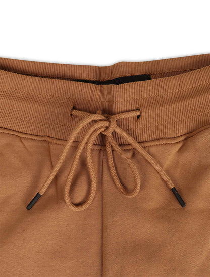 Jordan Craig Fleece Stacked Joggers - Mocha by Denim Exchange
