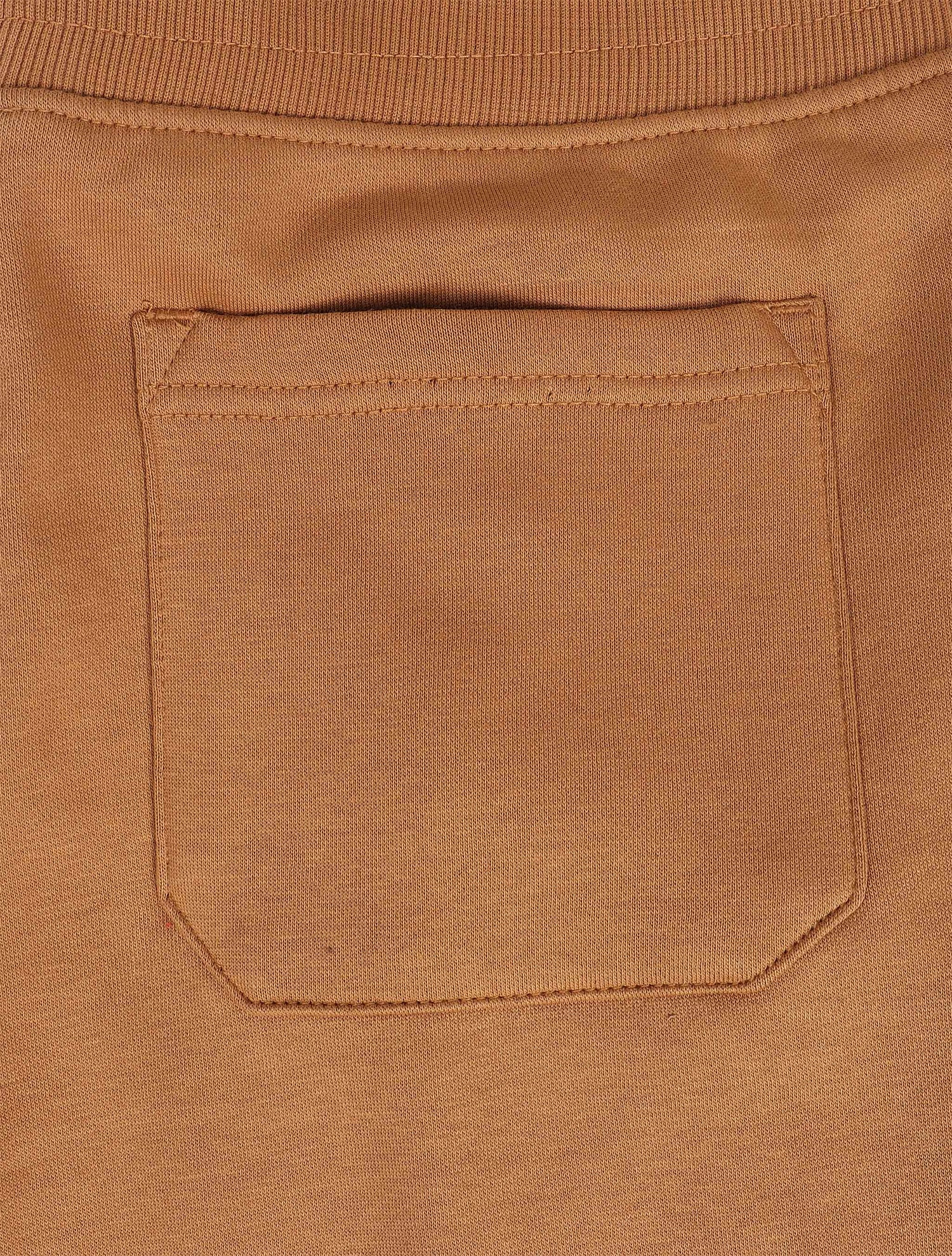 Jordan Craig Fleece Stacked Joggers - Mocha by Denim Exchange