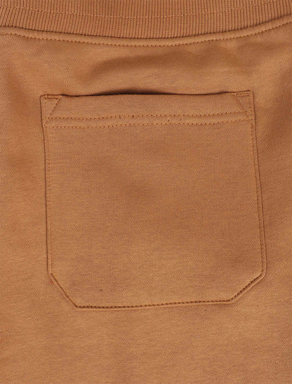Jordan Craig Fleece Stacked Joggers - Mocha by Denim Exchange