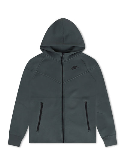Nike Womens Sportswear Tech Fleece Windrunner - Vintage Green by Denim Exchange
