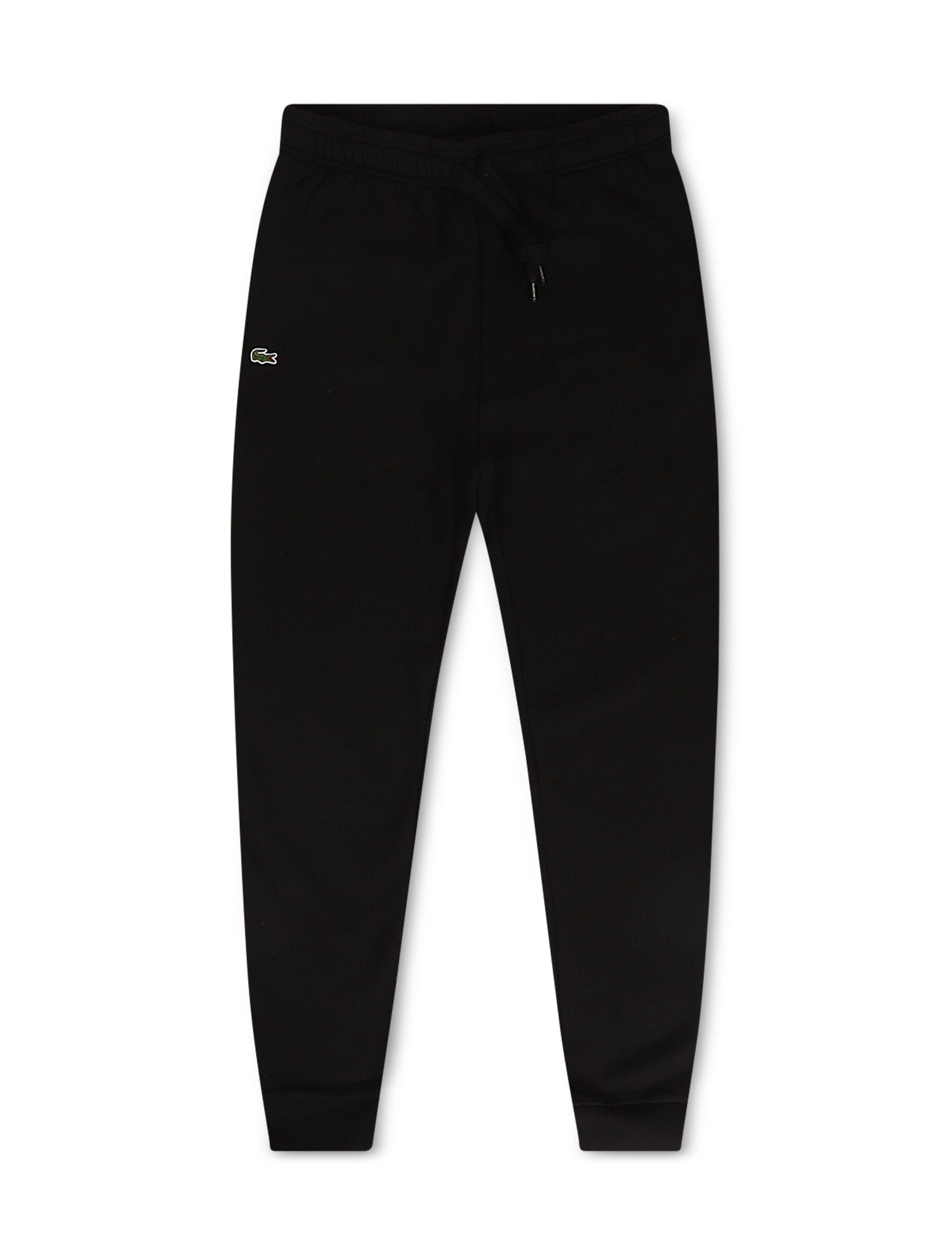 Lacoste Original Logo Print Joggers - Black by Denim Exchange
