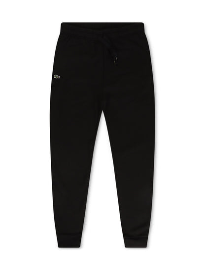 Lacoste Original Logo Print Joggers - Black by Denim Exchange