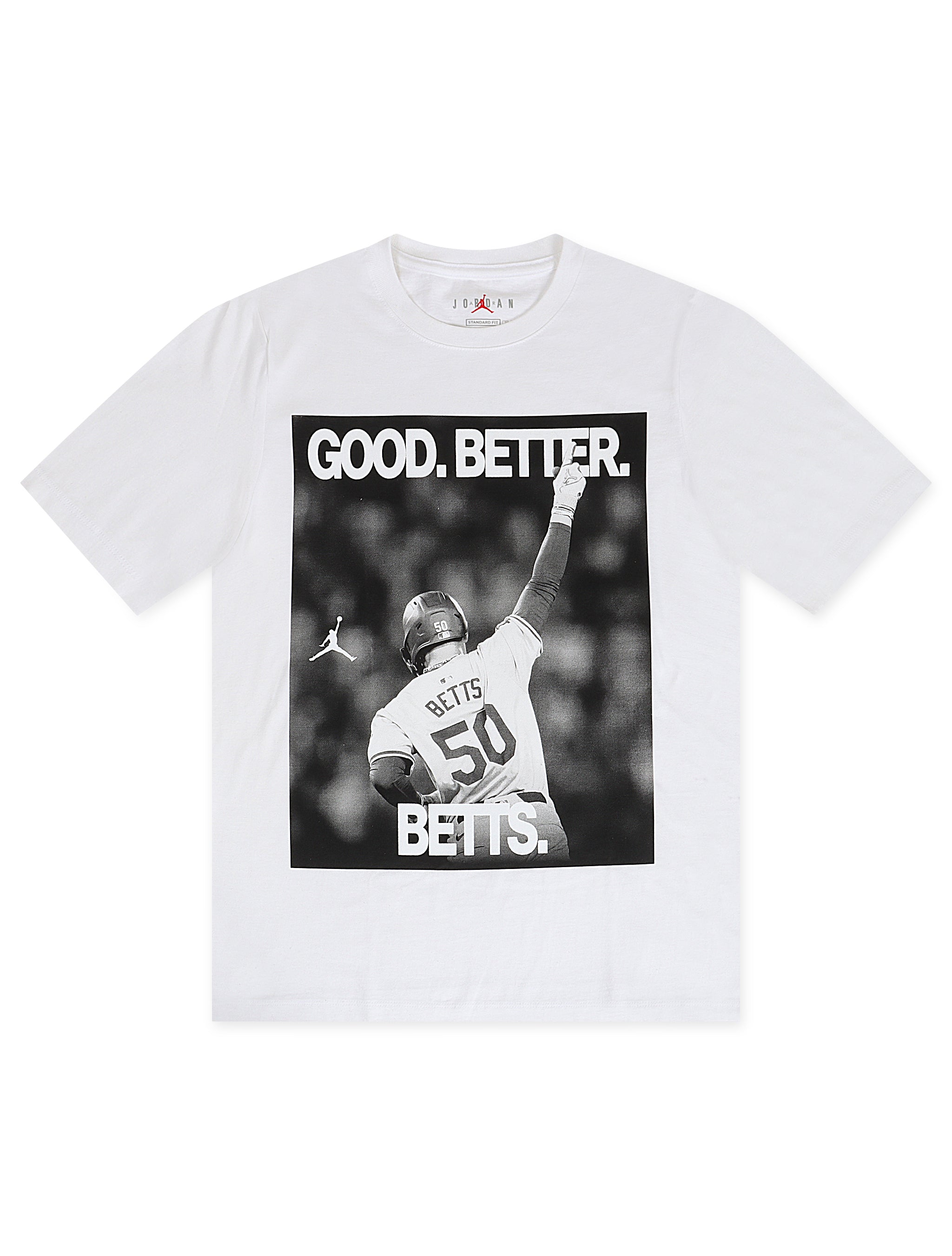 Air Jordan Mookie Betts Tee - White by Denim Exchange