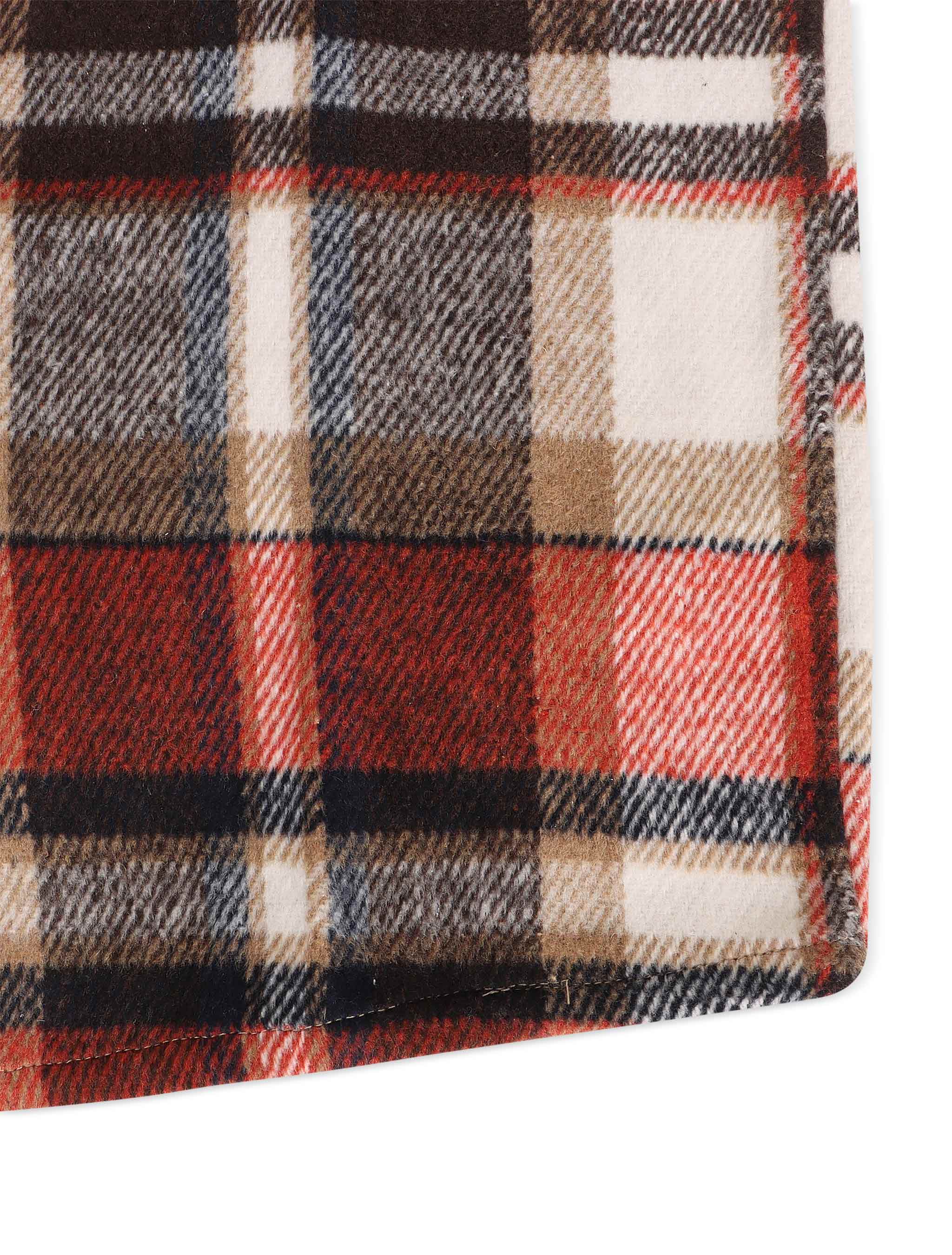 Silent Chapters Motive Flannel - Orange Multi by Denim Exchange