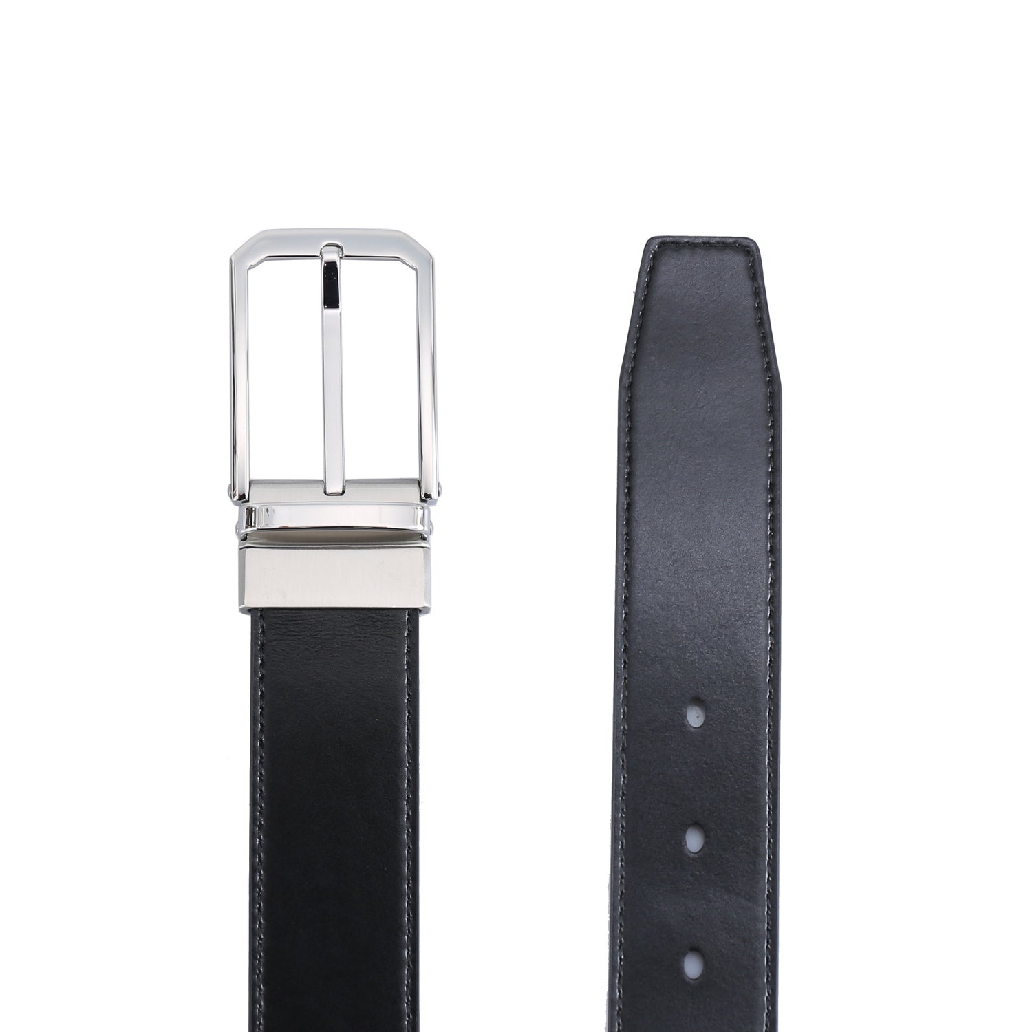 Professional Reversible 1 - Polished SS - Golf Vegan Belt by Doshi FCSA