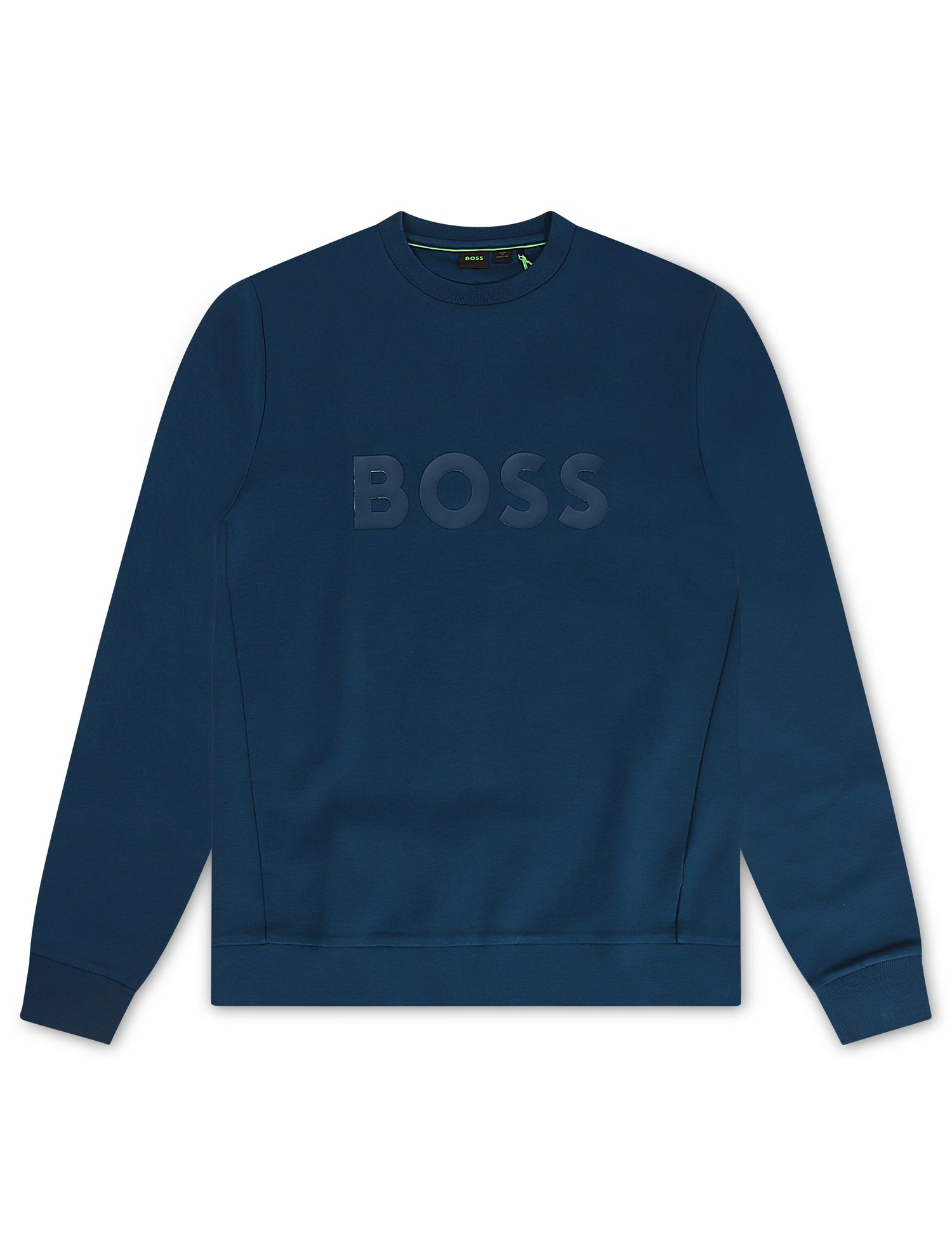 Boss Green Salbo Crewneck - Blue by Denim Exchange