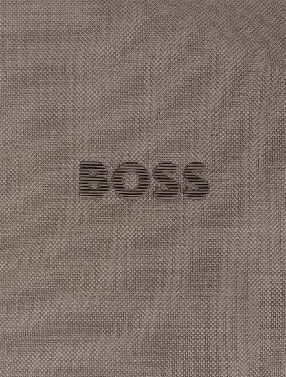 Boss Green Soody MIrror Hoodie - Coffee by Denim Exchange