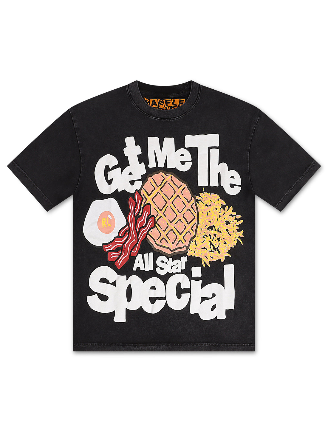 Red Letters All Star Special Tee - Black by Denim Exchange