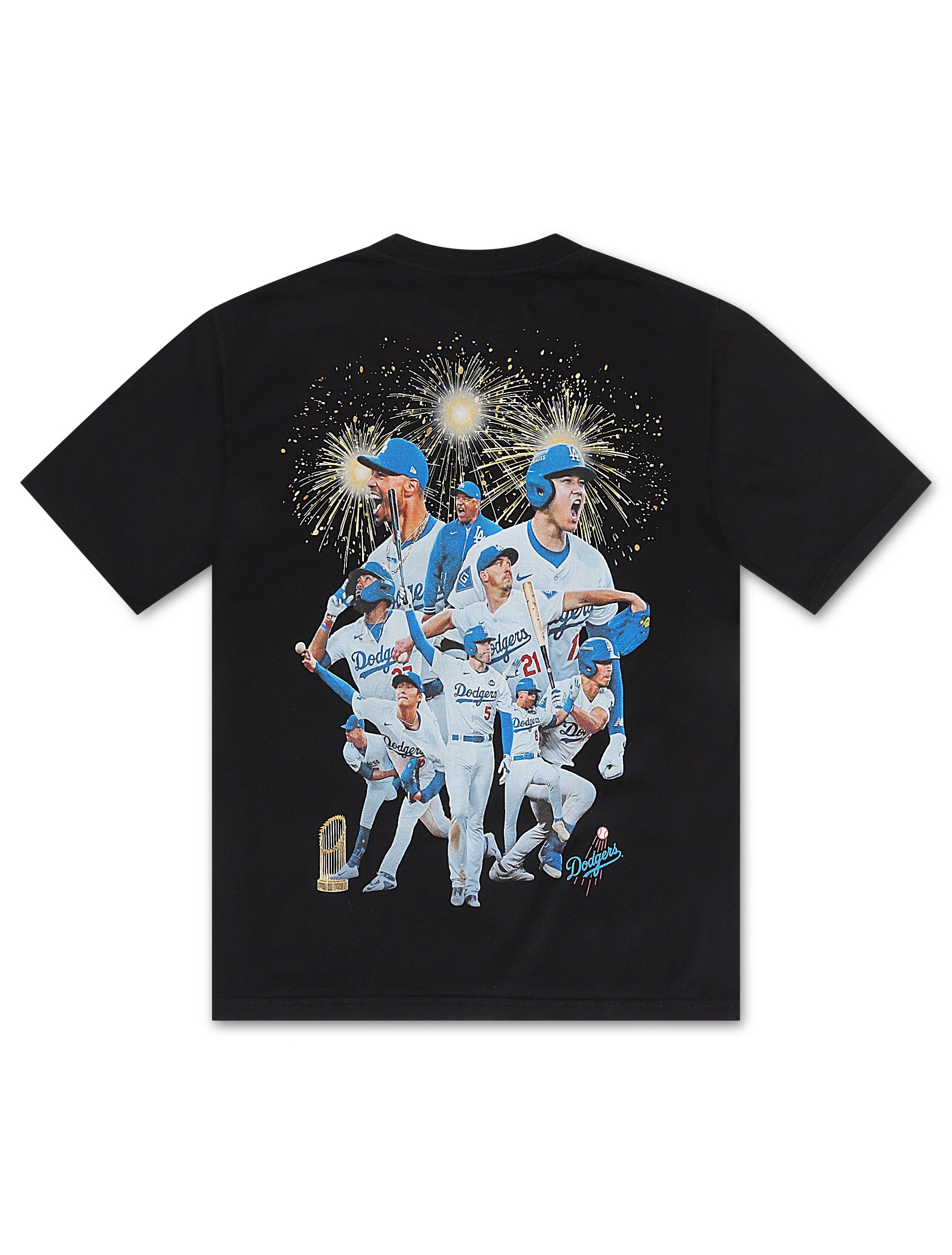 Retro Flair World Series Champions Tee - Black by Denim Exchange