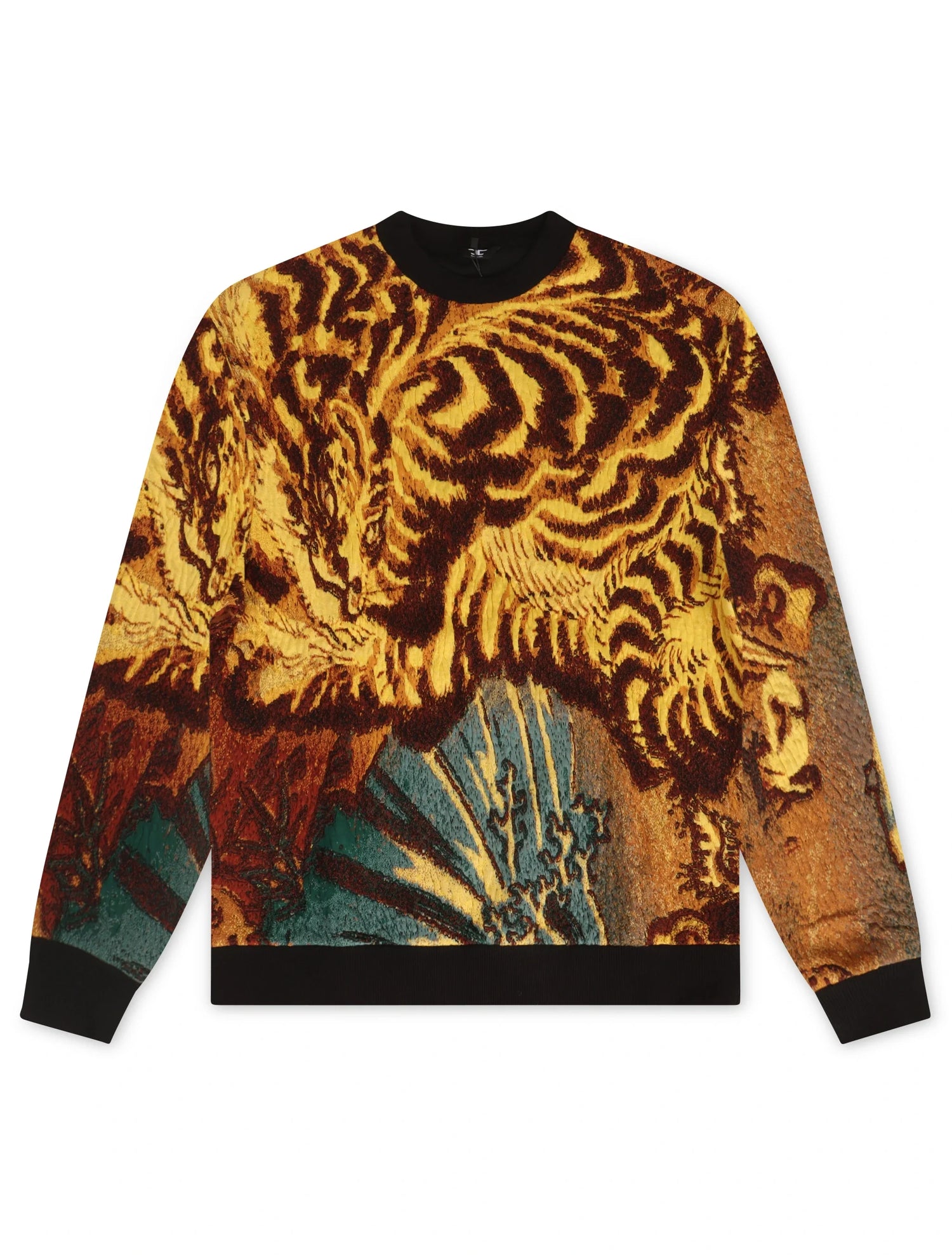 Jordan Craig Tapestry Crewneck - Gold Dragon by Denim Exchange