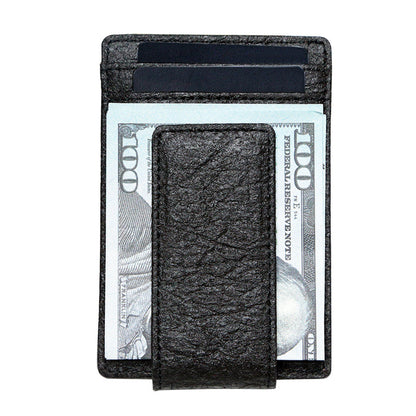 Doshi Pinatex Sustainable Vegan Card Holder with Money Clip by Doshi FCSA