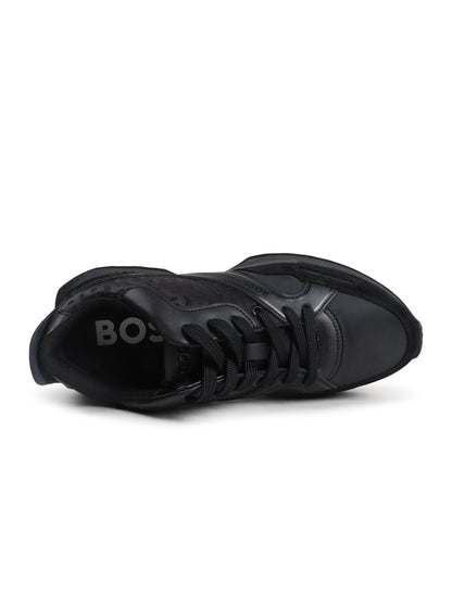 Hugo Boss Jonah Runn Shoes - Black by Denim Exchange