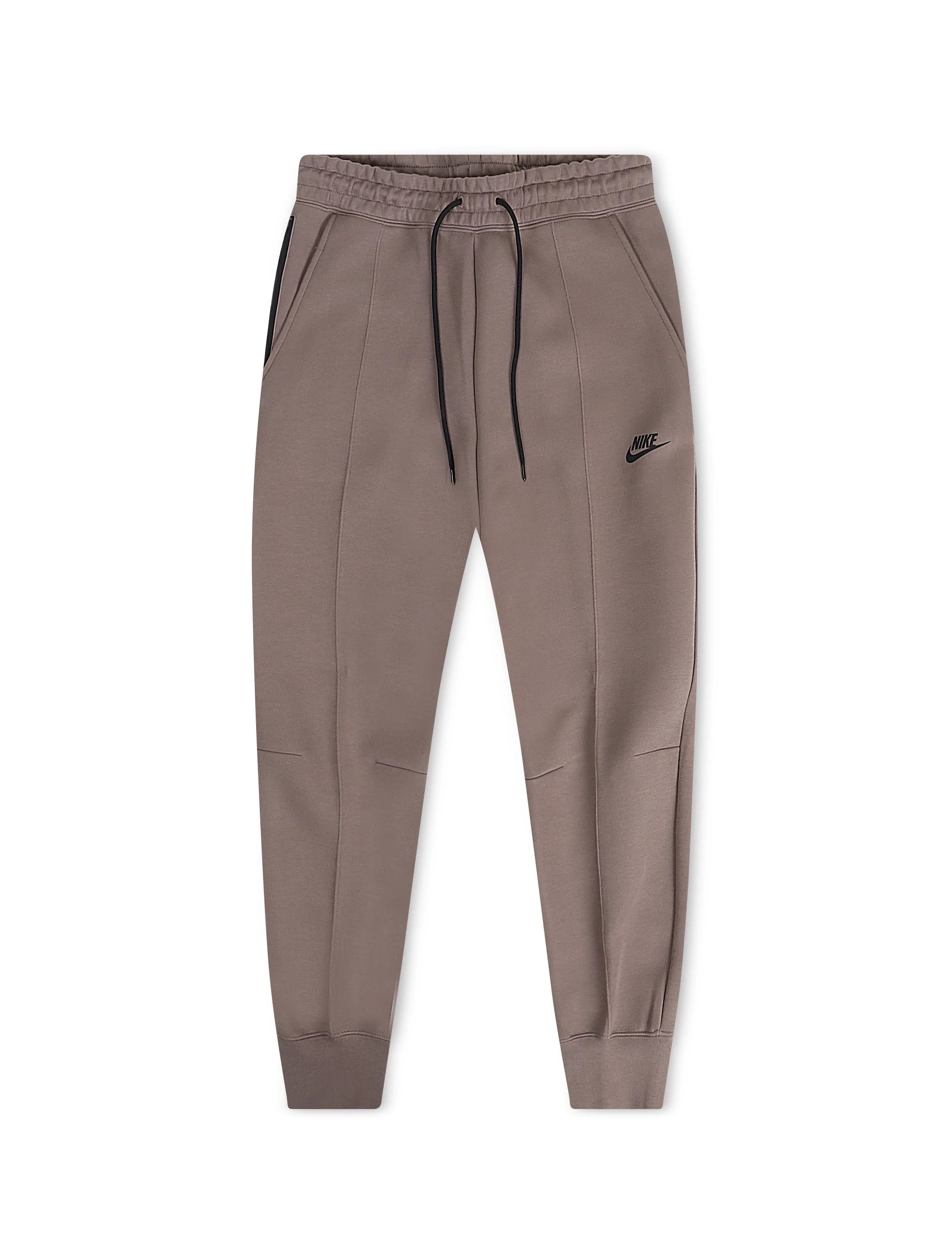 Nike Womens Sportswear Tech Fleece Jogger - Mink Brown/Black by Denim Exchange