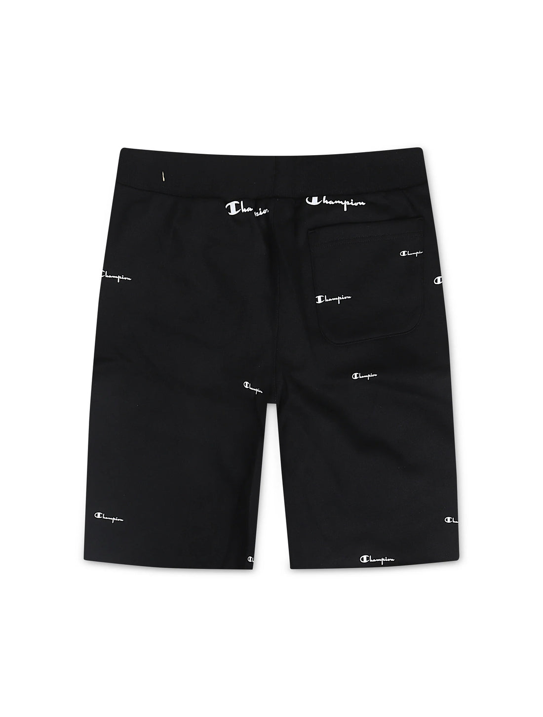 Champion Logo Spead Shorts - Black by Denim Exchange