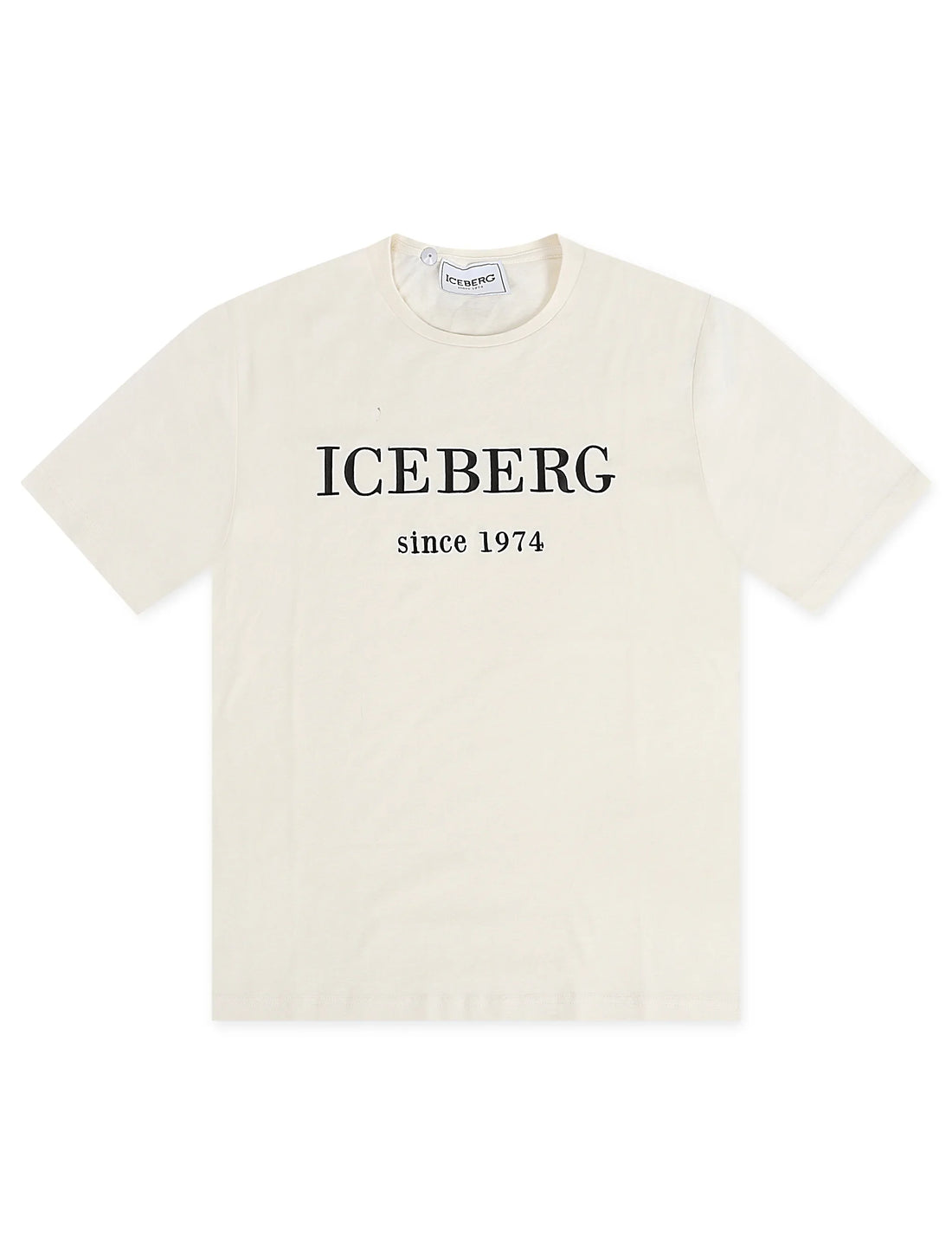 Iceberg Since 1974 Tee - Cream by Denim Exchange