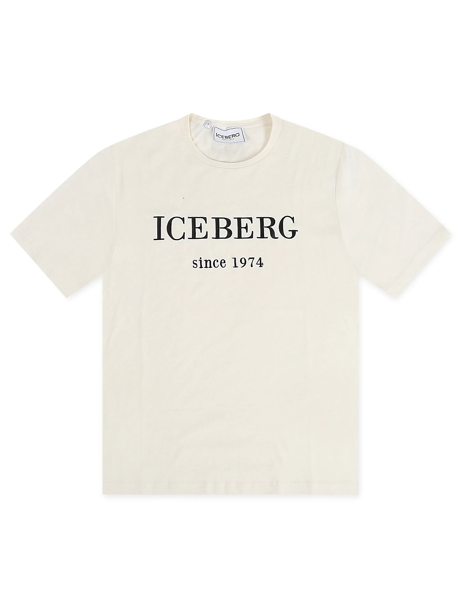 Iceberg Since 1974 Tee - Cream by Denim Exchange