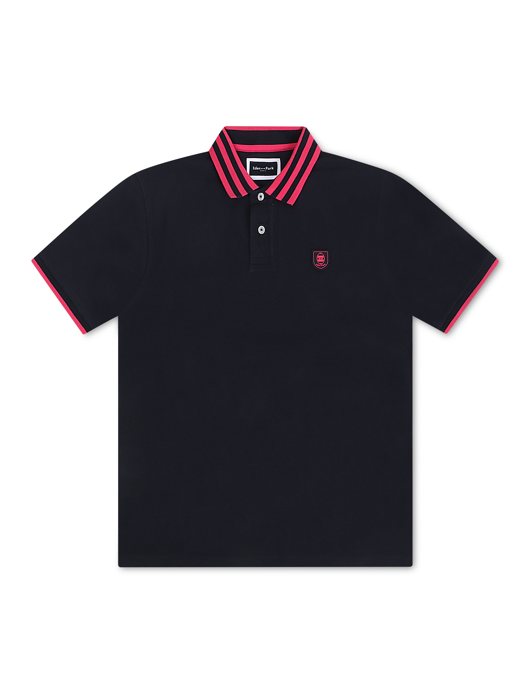 Eden Park Cadette Polo - Black by Denim Exchange