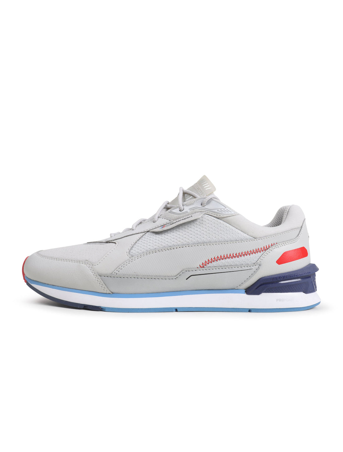 Puma BMW Low Racer - Grey/ White by Denim Exchange
