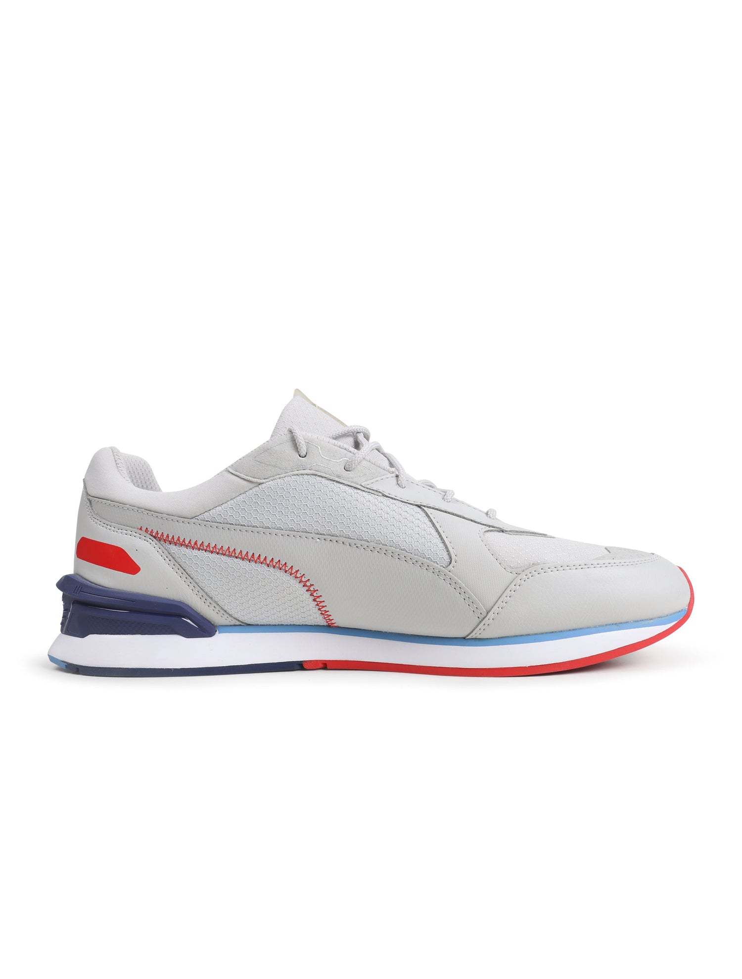Puma BMW Low Racer - Grey/ White by Denim Exchange