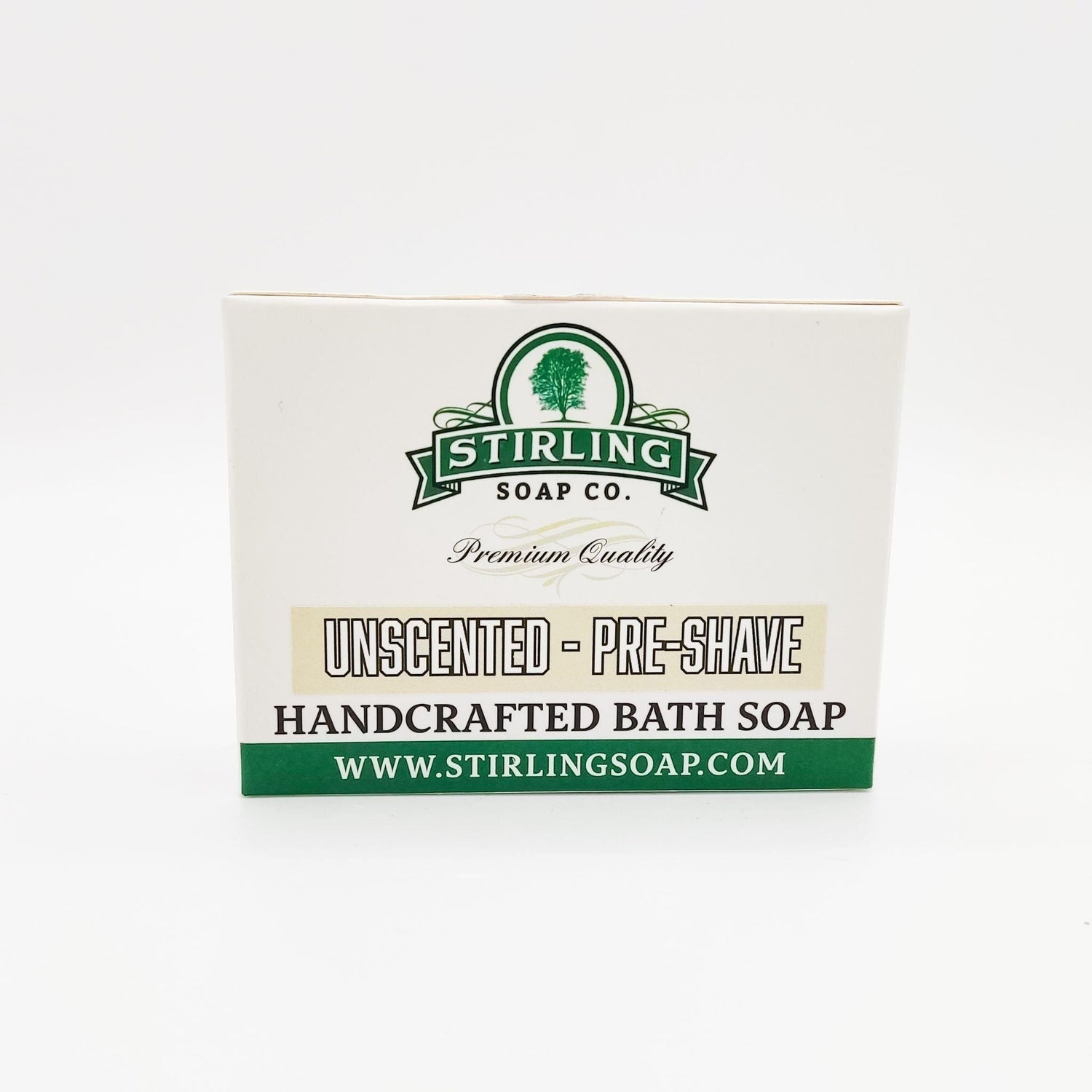 Stirling Soap Co. Unscented - Pre-Shave Bath Soap 5.5 Oz by Pasteur Pharmacy