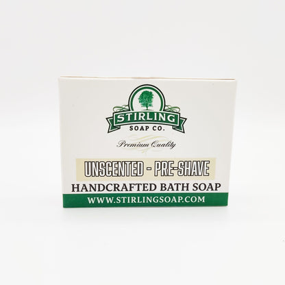 Stirling Soap Co. Unscented - Pre-Shave Bath Soap 5.5 Oz by Pasteur Pharmacy
