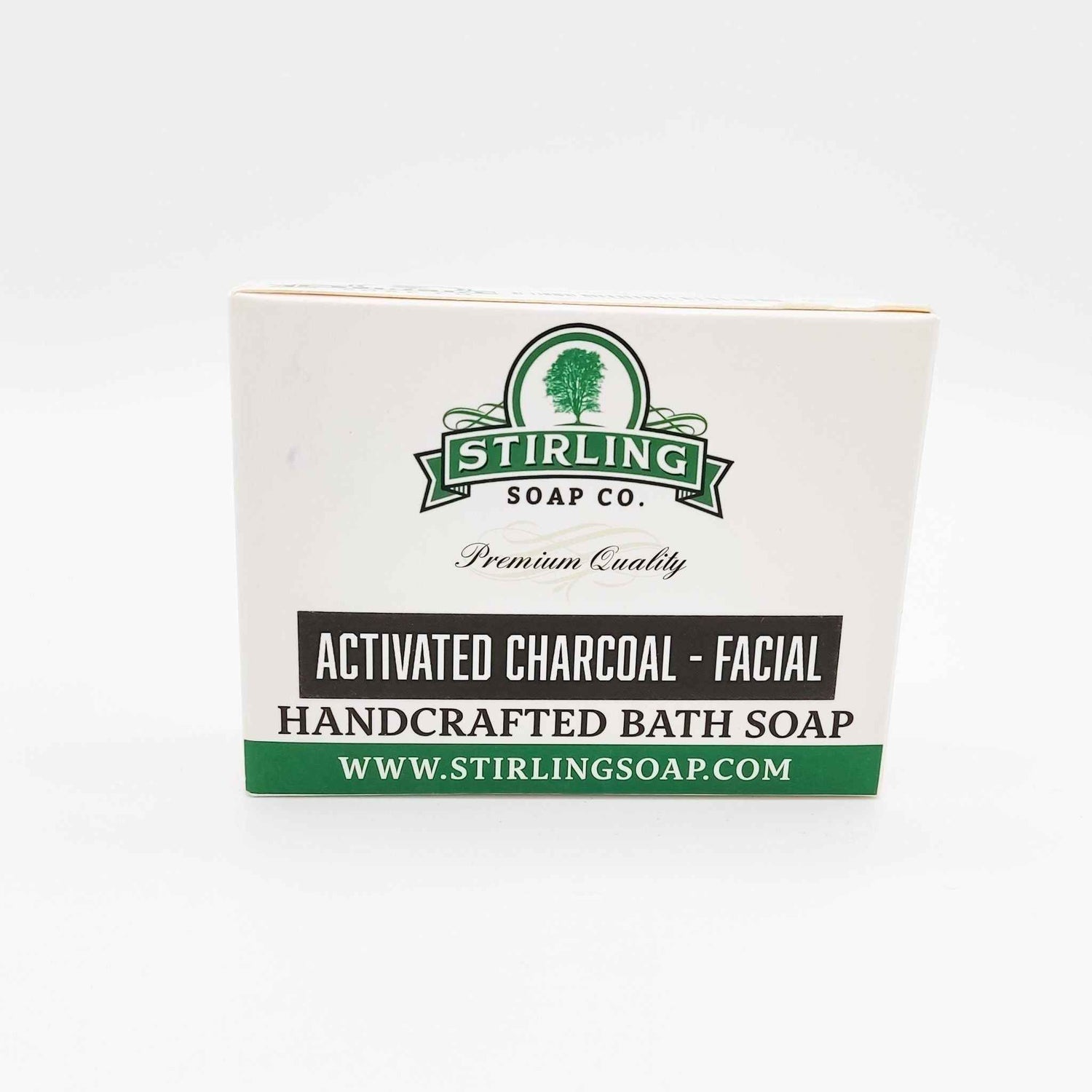 Stirling Soap Co. Activated Charcoal - Facial Bath Soap 5.5 Oz