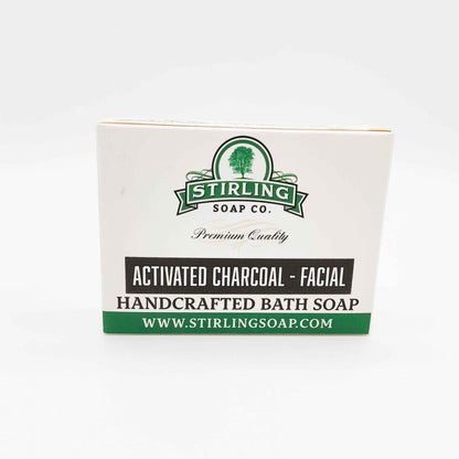 Stirling Soap Co. Activated Charcoal - Facial Bath Soap 5.5 Oz