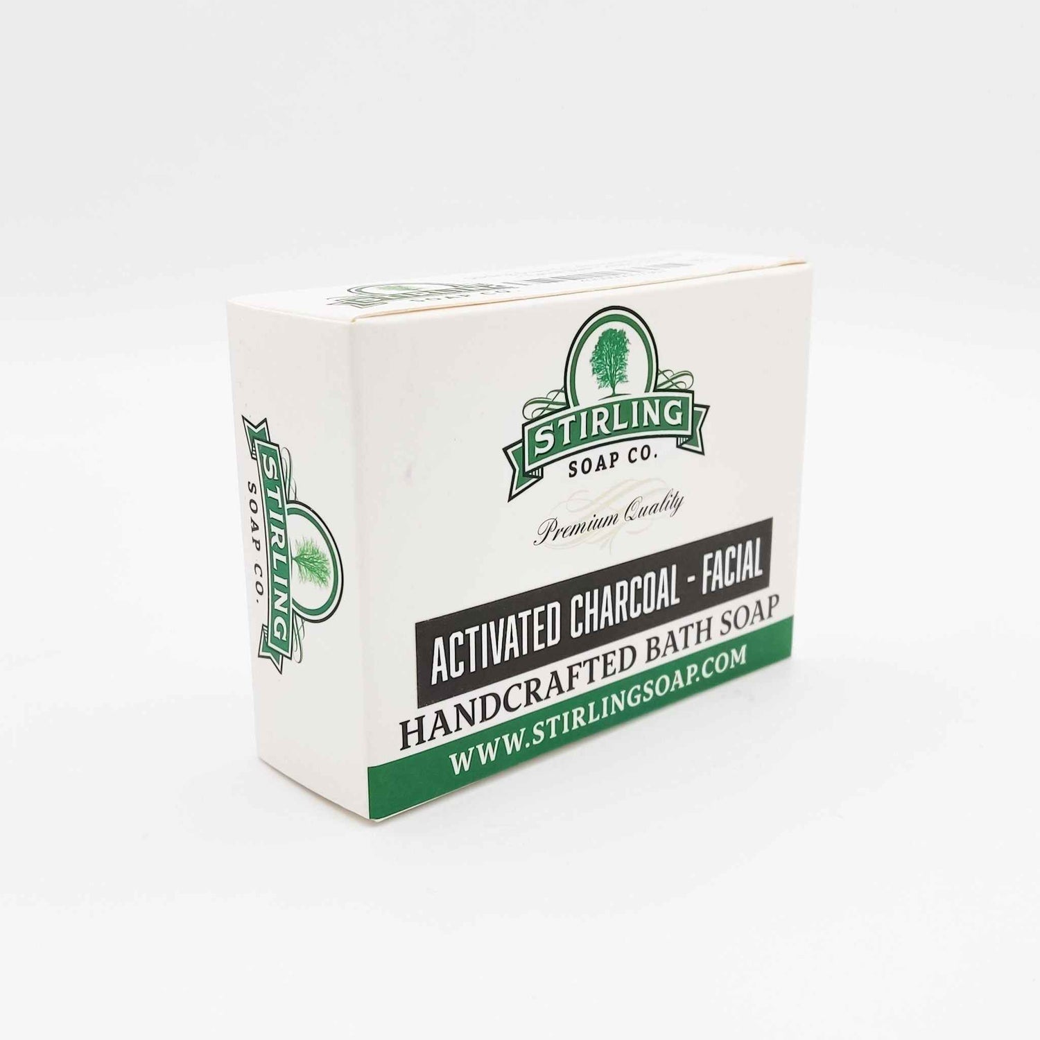 Stirling Soap Co. Activated Charcoal - Facial Bath Soap 5.5 Oz