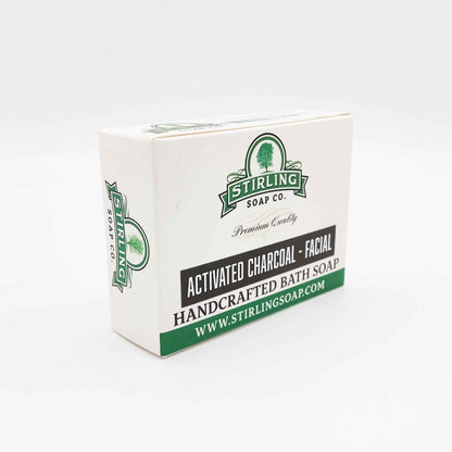 Stirling Soap Co. Activated Charcoal - Facial Bath Soap 5.5 Oz
