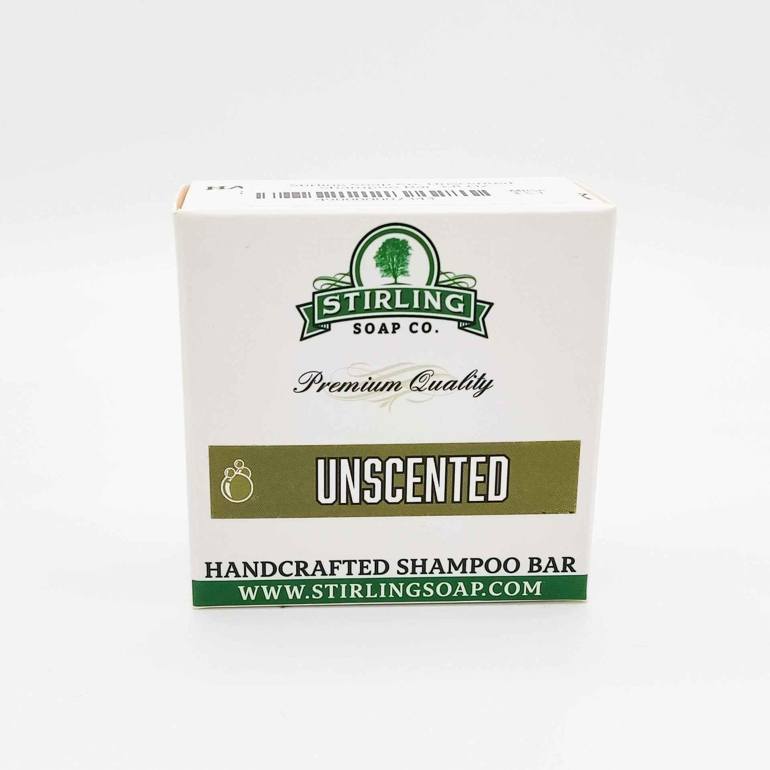 Stirling Soap Co. Unscented Shampoo Bar 3.8 Oz