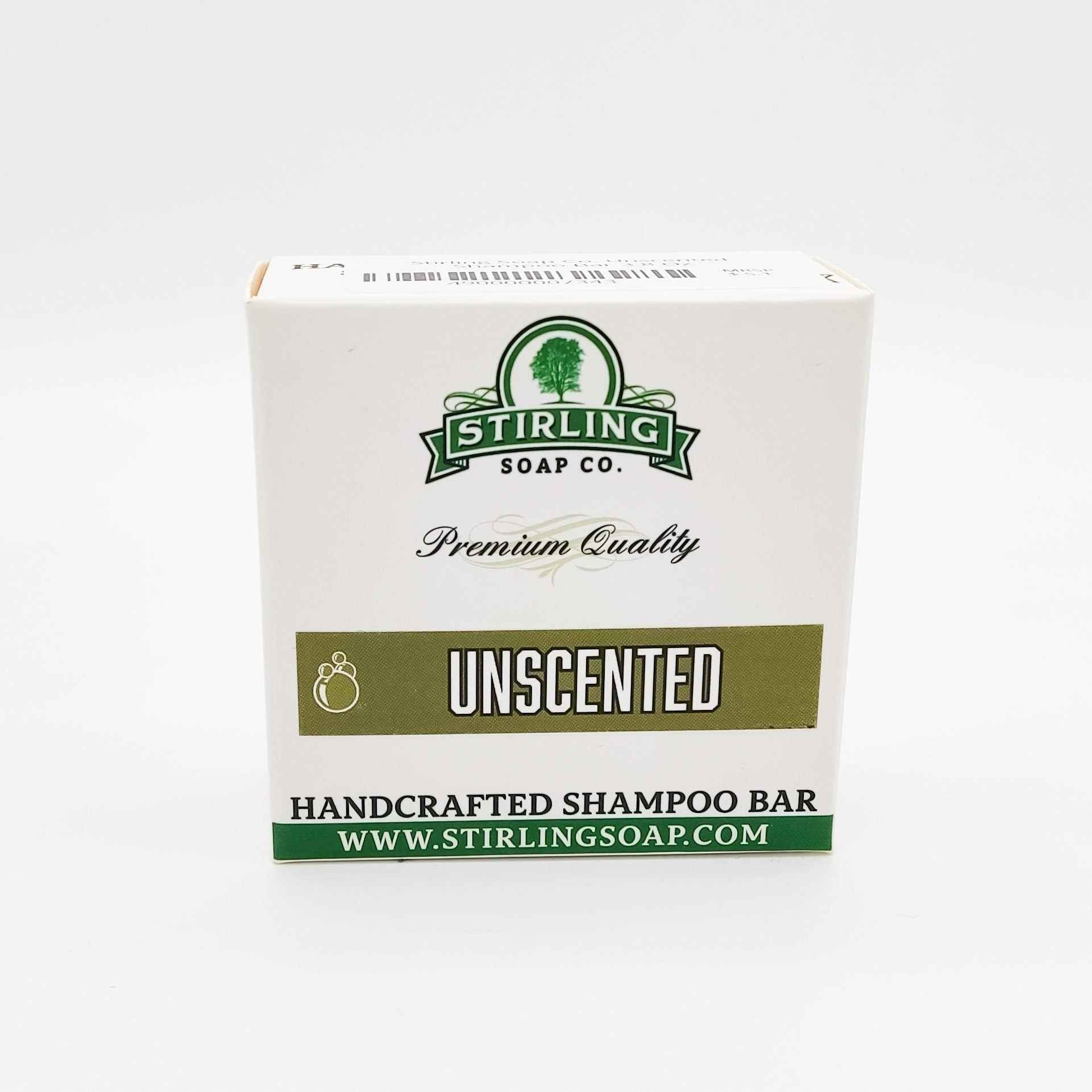 Stirling Soap Co. Unscented Shampoo Bar 3.8 Oz