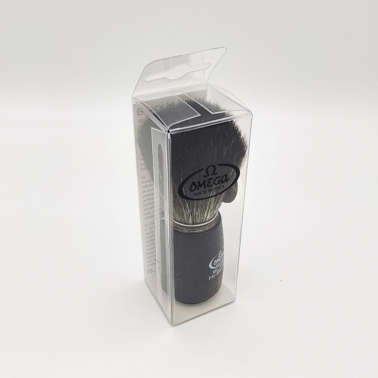 Omega shaving brush 0196712 synthetic fibre by Pasteur Pharmacy