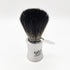 Omega Italy Shaving Brush 196820 Hi-Brush Synthetic Hair Black Vegan Alu-Farbe by Pasteur Pharmacy