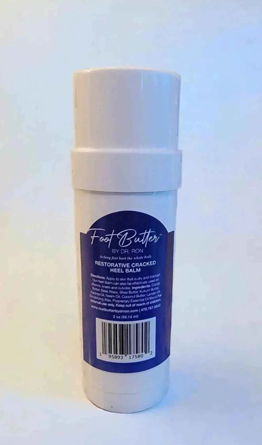 2 oz Cracked Heel Repair Balm – Restorative Moisturizer for Dry, Cracked Feet