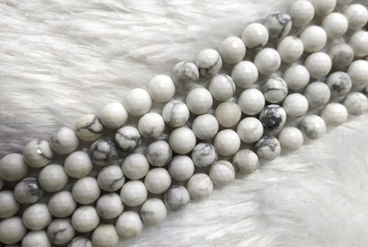 Howlite Faceted Beads, Crystal Beads for Jewelry  DestGlow