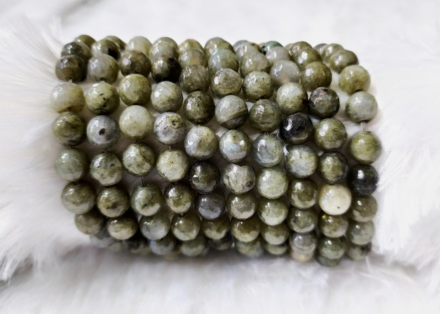 Labradorite Faceted Beads, Crystal Beads for Jewelry.  DestGlow