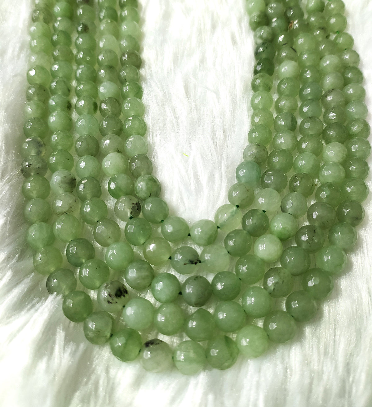 Green Aventurine Faceted Beads, Crystal Beads for Jewelry  DestGlow