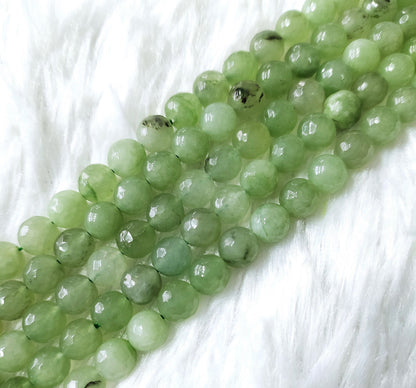 Green Aventurine Faceted Beads, Crystal Beads for Jewelry  DestGlow