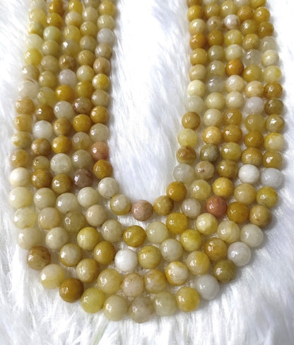 Yellow Aventurine Faceted Beads, Crystal Beads for Jewelry.  DestGlow