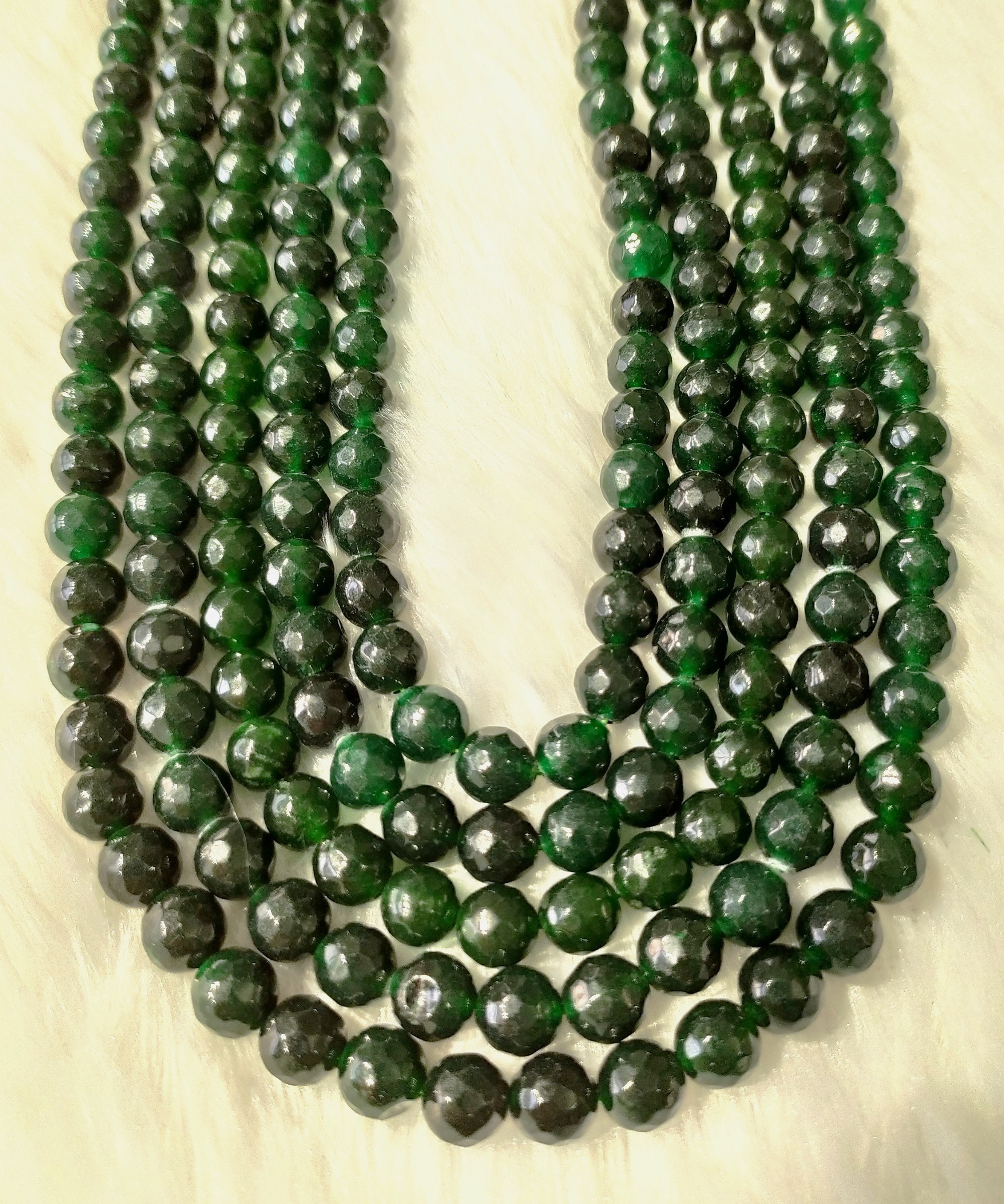 Green Jade Faceted Beads, Crystal Beads for Jewelry  DestGlow