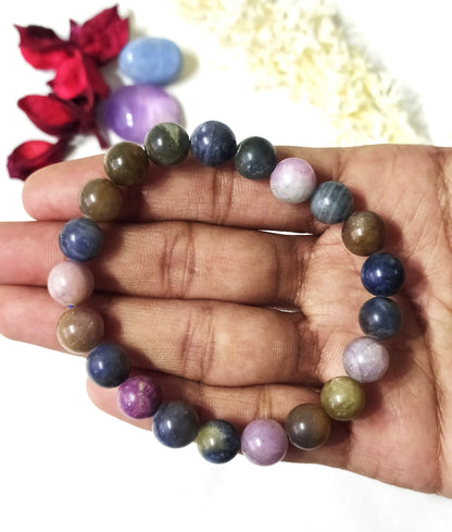 Multi Sapphire Bracelet (Abundance &amp; Prosperity).  DestGlow