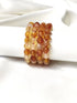 Carnelian Faceted Beads Bracelet, Crystal Bracelet  DestGlow