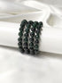 Green Jade Faceted Beads Bracelet, Crystal Bracelet  DestGlow