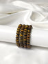 Rondelle Beads Tiger eye Bracelets, Healing Crystal Bracelets.  DestGlow