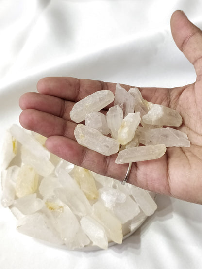 100g Clear Quartz Natural Points, Healing Crystal Points.