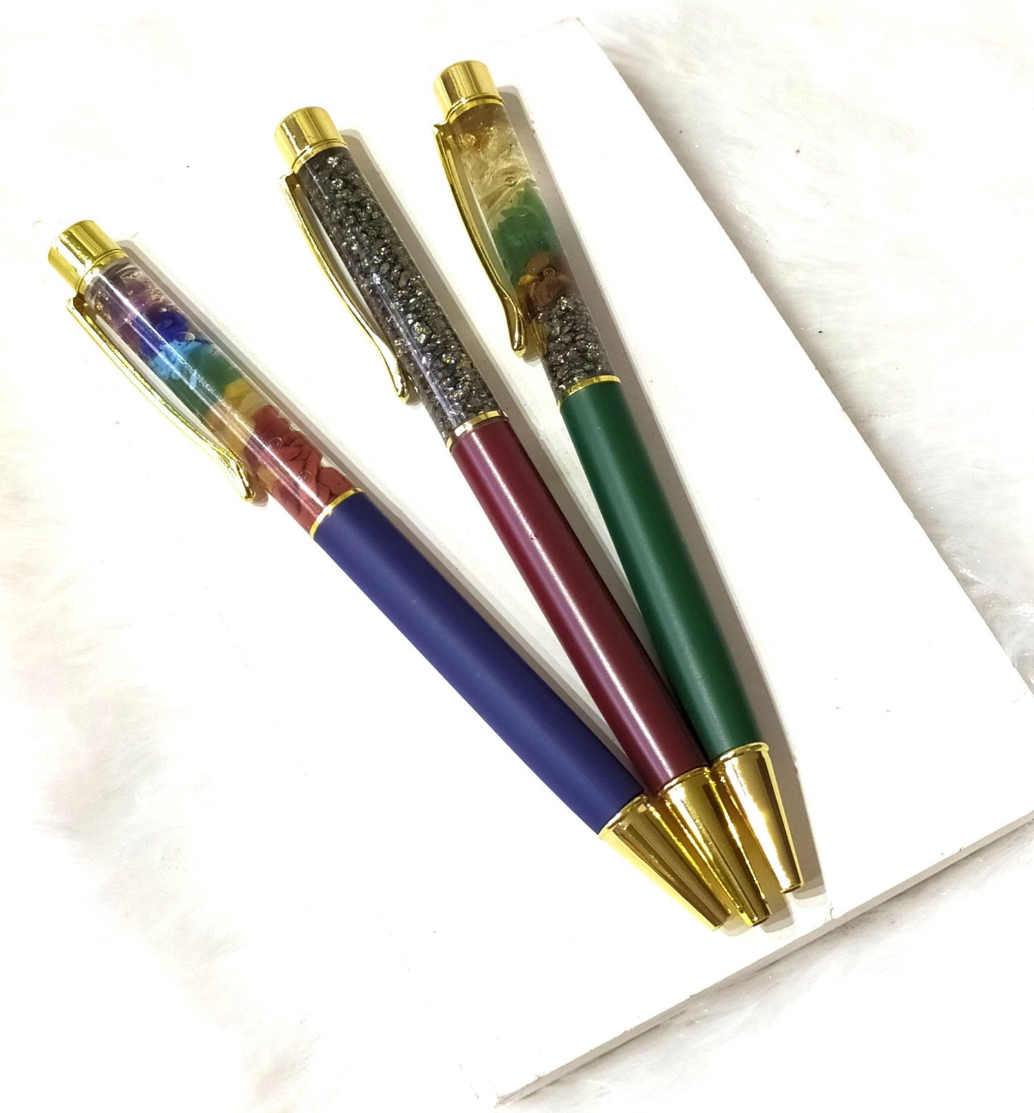 7Chakra Crystal Pen, Manifestation Pen, Healing Pen  DestGlow