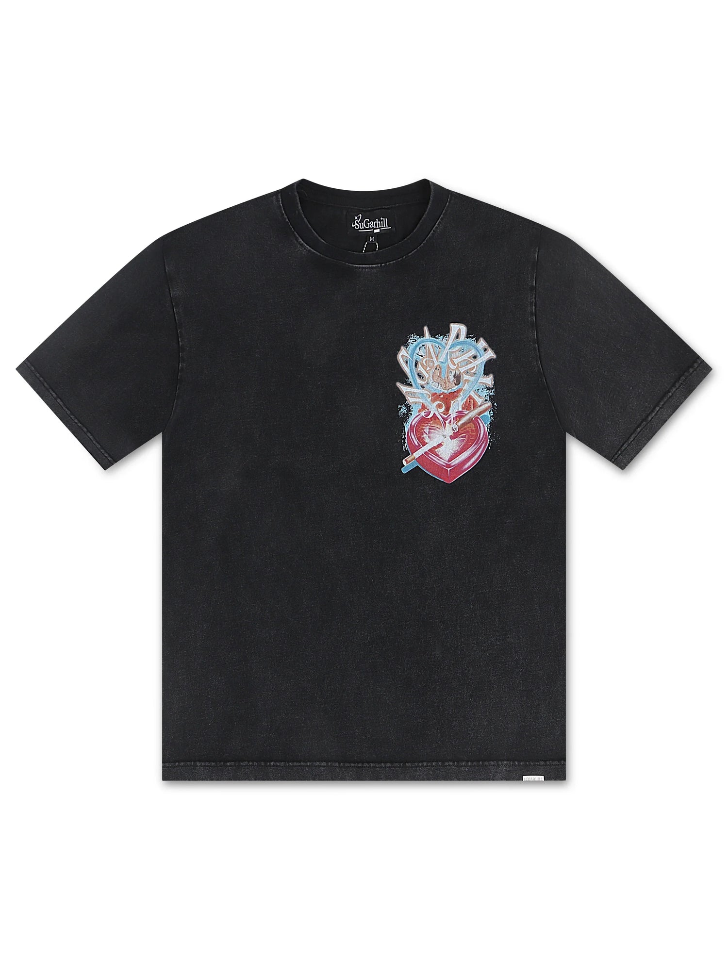 Sugarhill "Memoir" T-Shirt - Black Vintage by Denim Exchange