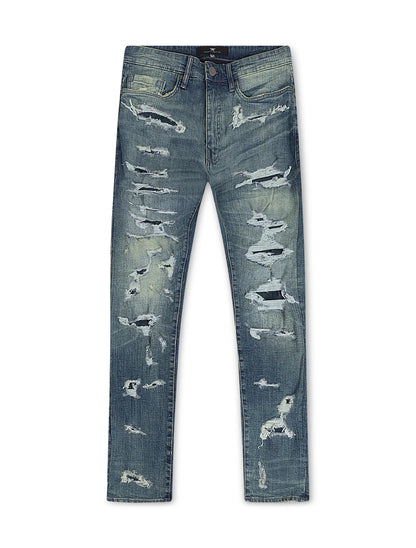 Jordan Craig Mens Vintage Washes Ross Fit - Azure Gold by Denim Exchange