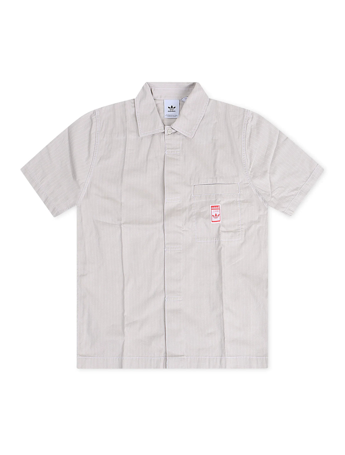 Adidas Mens Wabash Shirt - Grey by Denim Exchange